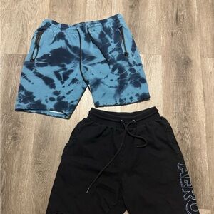 Men’s Aeropostale Jogger Shorts Lot of Two Size Small